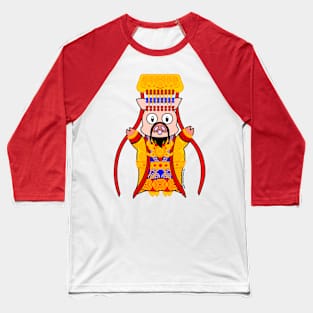 Jade Emperor Piggy Baseball T-Shirt